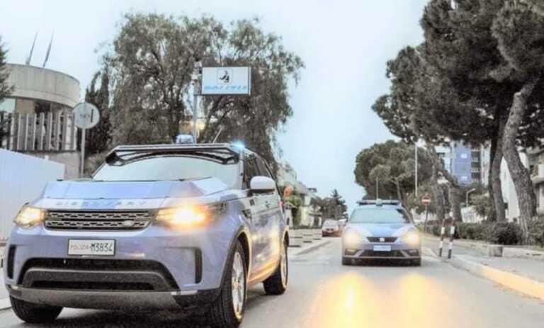 Barletta, la Polizia sventa un furto d’auto: due agenti feriti durante l’inseguimento