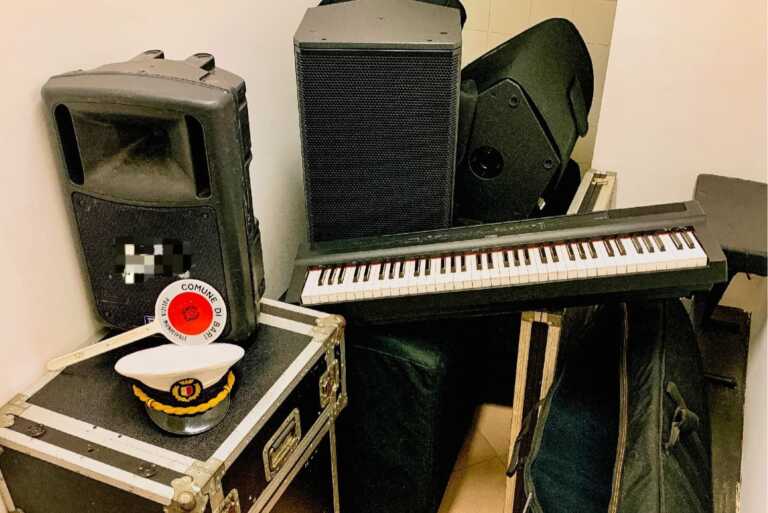Addio al celibato con concerto neomelodico a Bari Vecchia: la Polizia locale ferma tutto