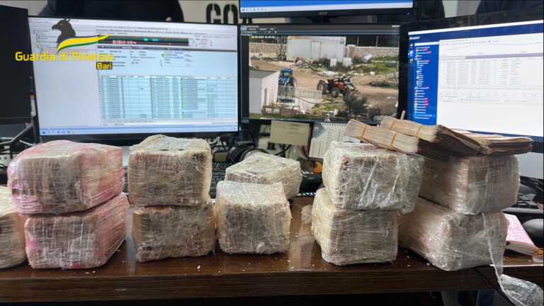 Traffico internazionale di droga: 15 arresti in Puglia. Sequestri per 1 mln di euro – VIDEO