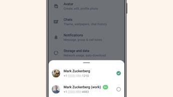 Whatsapp, arriva nuova funzione per chi usa due account
