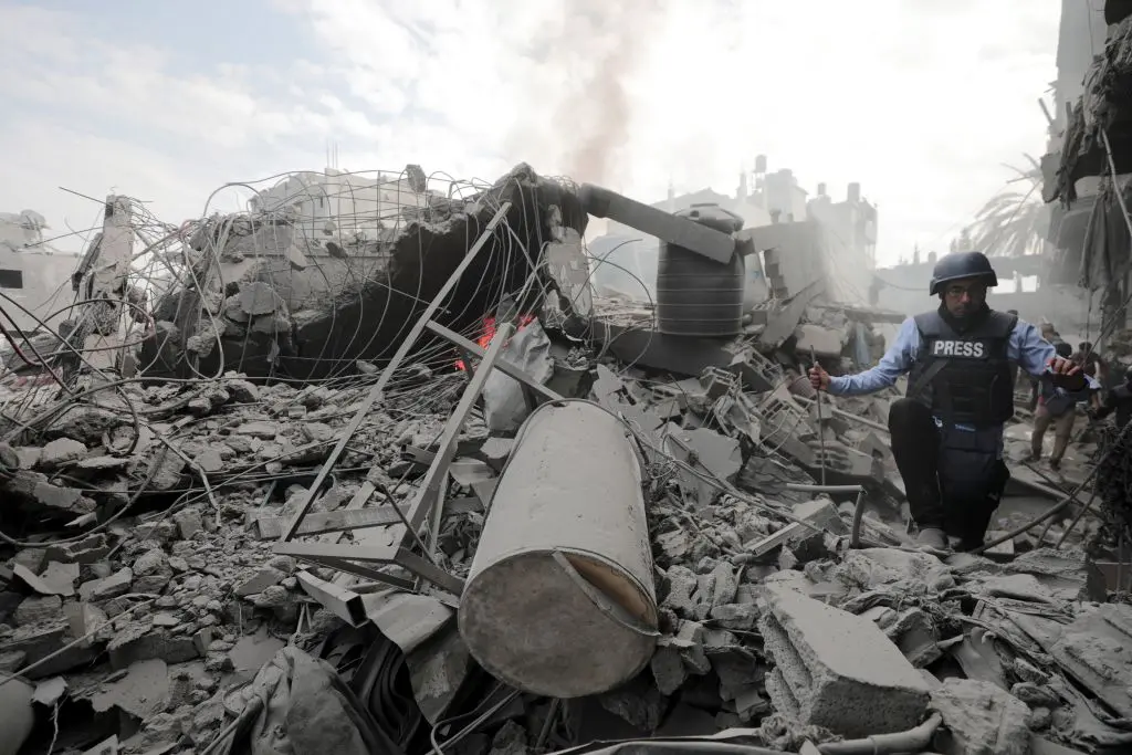 Galleria foto 'Medio Oriente, 26 morti dopo bombardamento a Sud di Gaza' - foto 1