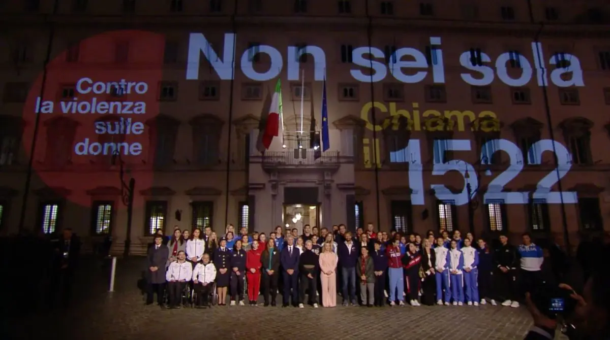 Galleria foto 'Giornata violenza donne, Meloni “C’è ancora tanto da fare”' - foto 1