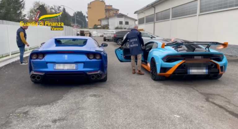 Galleria foto 'Con truffa bonus facciate compravano Ferrari e Lamborghini, 2 denunce' - foto 1