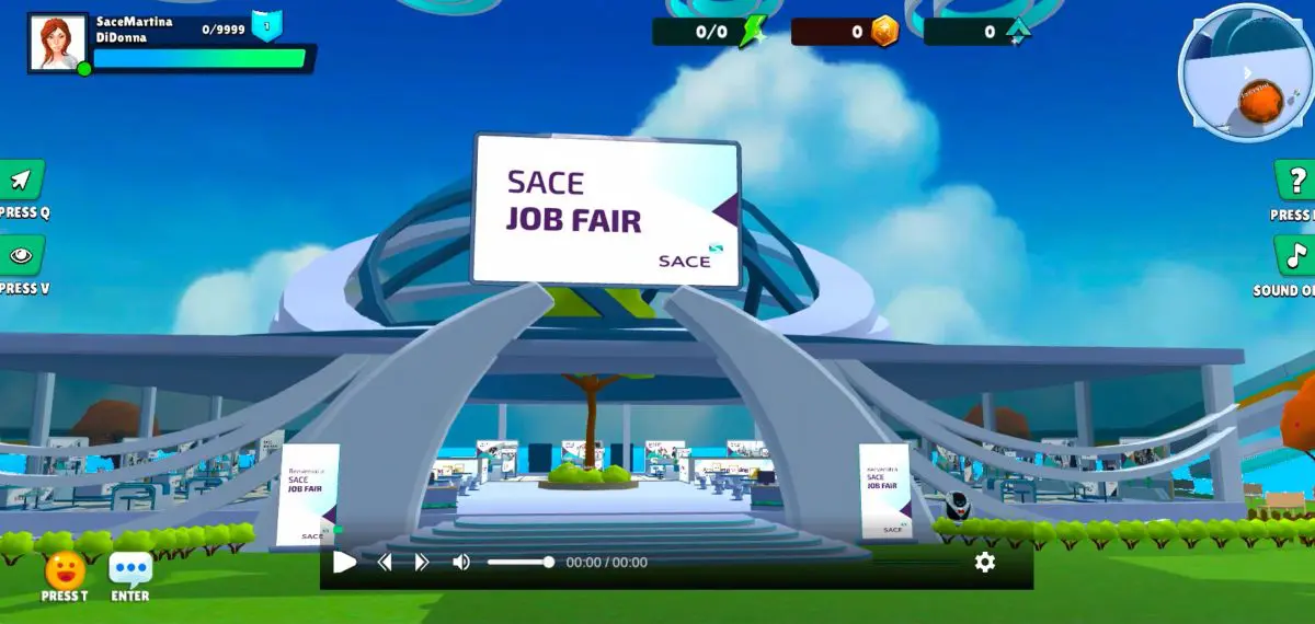 Galleria foto 'SACE entra nel metaverso con la prima Job Fair' - foto 1