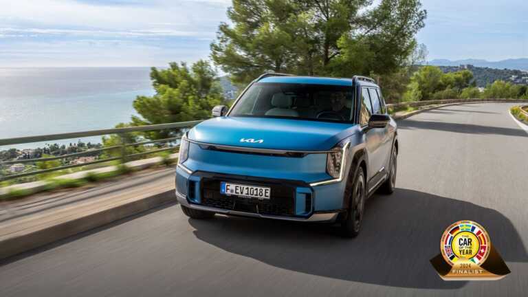 Kia EV9 nella short list per il premio Car of the Year 2024