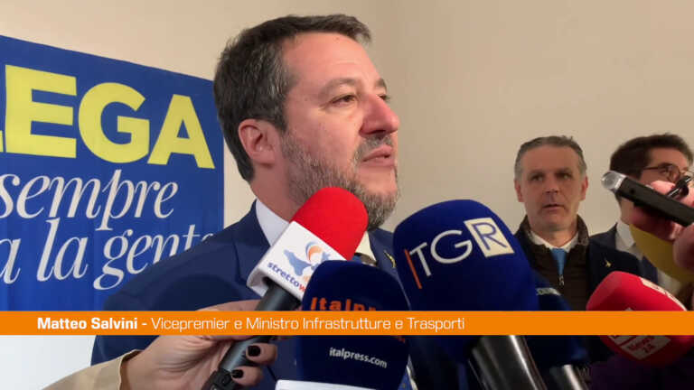 Calabria, Salvini “Dal governo investimenti senza precedenti”