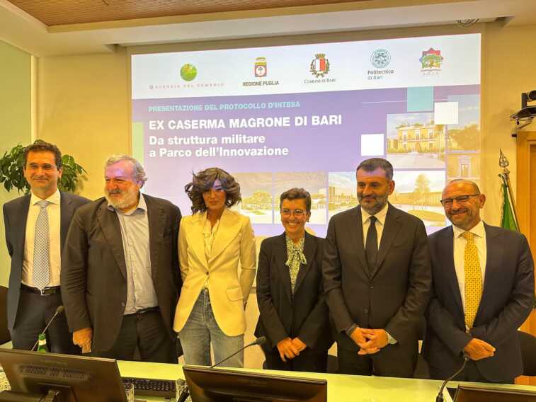 Galleria foto 'Bari, l’ex Caserma Magrone rinasce con un Parco dell’Innovazione – FOTO e VIDEO' - foto 2