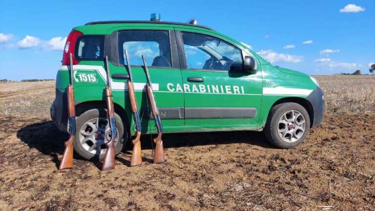 Cutrofiano, padre e figlio a caccia senza averne la licenza: denunciati