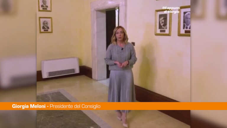 Meloni “Resterò al governo altri 4 anni”