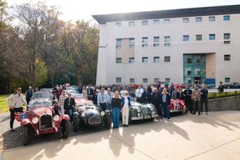 Galleria foto 'Automobilismo, 1000 Miglia Warm Up Usa a Shawn e Leanne Till su Alfa Romeo 6C 1750 GS' - foto 1
