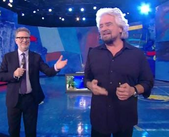 Galleria foto 'Beppe Grillo torna in tv da Fabio Fazio: cosa ha detto a Che tempo che fa' - foto 1