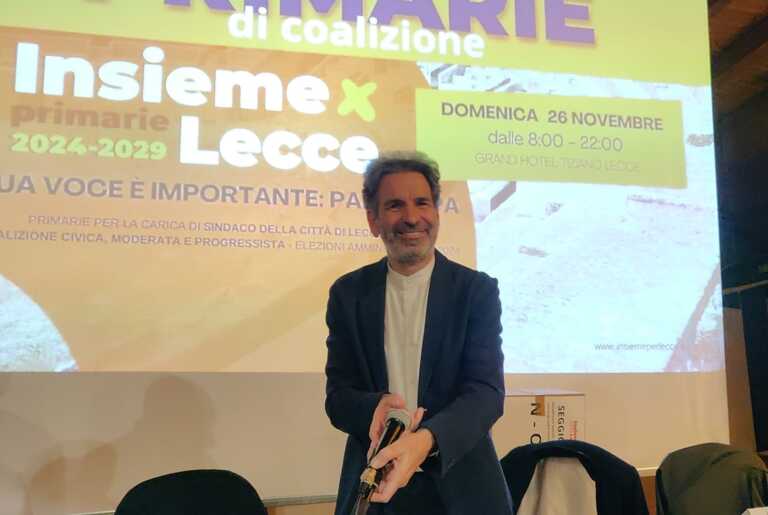 È Salvemini il candidato sindaco per il centrosinistra a Lecce: battuto Patti alle primarie