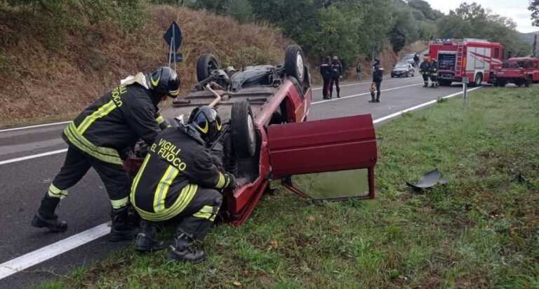 Galleria foto 'Auto si ribalta a Missanello: muore un 25enne. Si stava recando al lavoro' - foto 1
