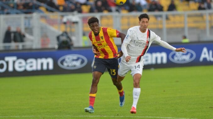 Lecce-Milan 2-2, il pari in rimonta: rete di Piccoli annullata e tante proteste