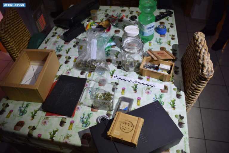 Galleria foto 'Una serra per la coltivazione di marijuana in casa: arrestato un 39enne di Copertino' - foto 3