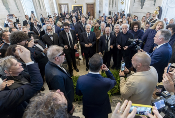 Galleria foto 'Musica e Costituzione 75 anni insieme, festa al Quirinale con Mattarella' - foto 1