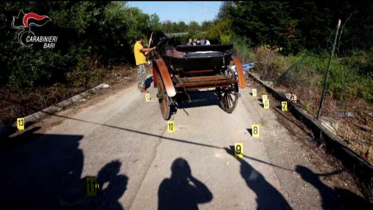 “Omicidio del calesse” a Giovinazzo: arrestati sei affiliati al clan Di Cosola – VIDEO