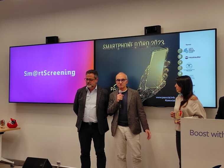 Un altro premio per Sm@rtScreening: la Regione Puglia vince lo Smartphone d’oro – VIDEO