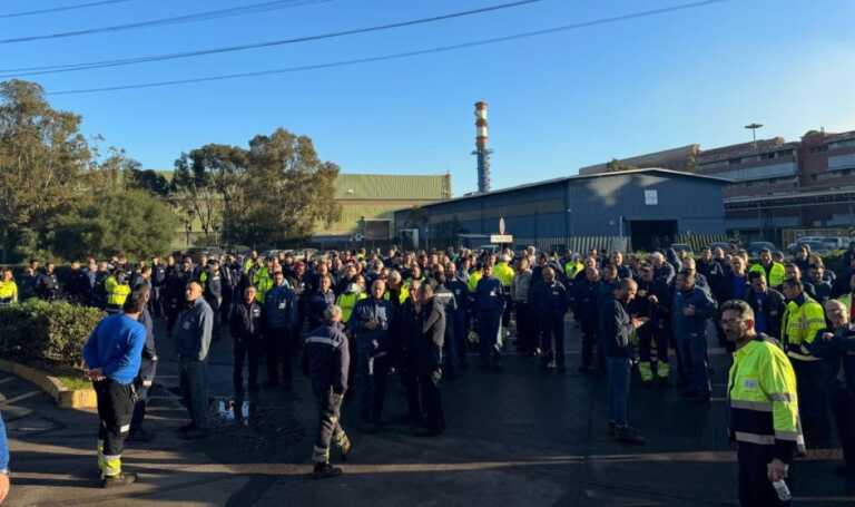 Ex Ilva, lavoratori in corteo nello stabilimento di Taranto: «Serve una nuova governance» – VIDEO
