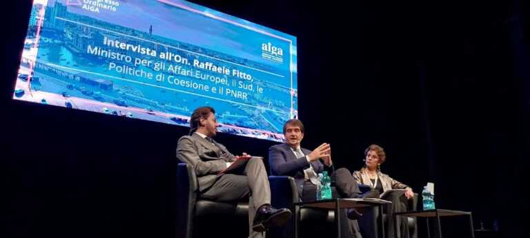 Bari, Fitto al congresso dell’Aiga: «La Zes unica è un’opportunità per il Sud Italia»