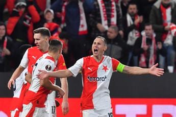 Galleria foto 'Roma ko 2-0 a Praga con lo Slavia, prima sconfitta in Europa League' - foto 1