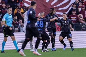 Galleria foto 'Salernitana-Napoli 0-2, decidono i gol di Raspadori ed Elmas' - foto 1