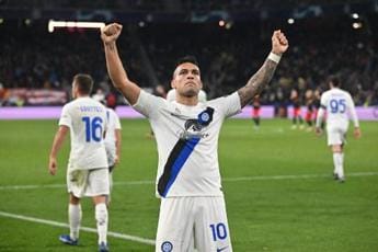 Galleria foto 'Saliburgo-Inter 0-1, rigore di Lautaro e nerazzurri agli ottavi di Champions' - foto 1