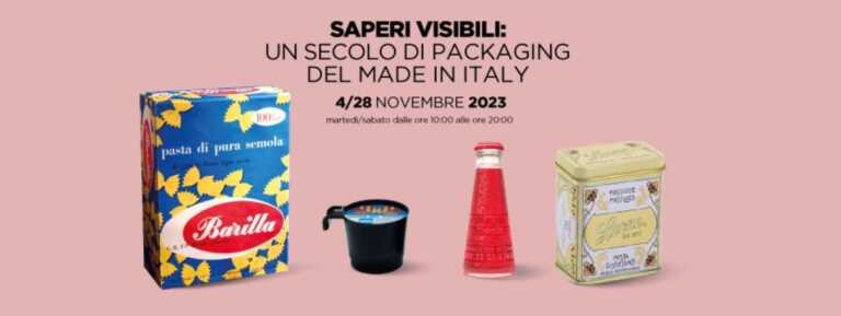 Un secolo di packaging del made in Italy in mostra a Bari per la Biennale dei Racconti d’Impresa – FOTO