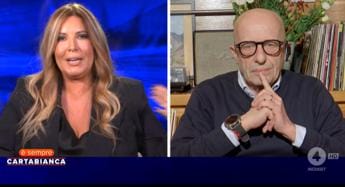 Galleria foto 'Selvaggia Lucarelli e Alessandro Sallusti, scontro in tv a E’ sempre Cartabianca' - foto 1