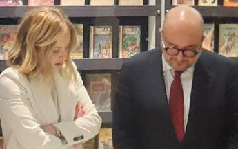 Galleria foto 'Tolkien, Meloni in visita alla mostra: “Bella pagina di cultura per cui ringrazio Sangiuliano”' - foto 1