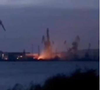 Ucraina, Kiev: “Colpita nave russa della flotta Mar Nero”