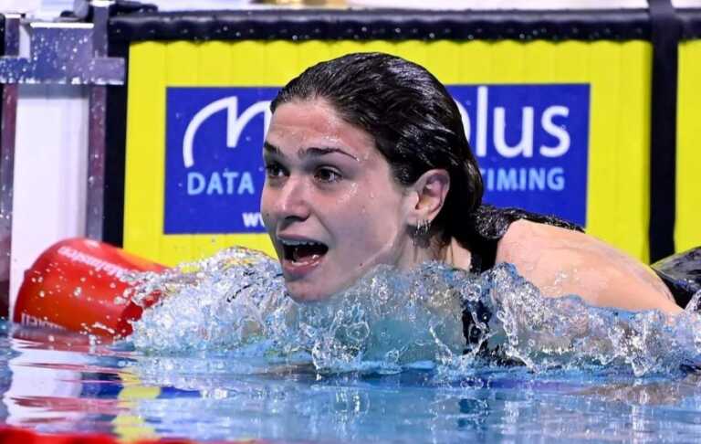 Nuoto, Benedetta Pilato d’argento agli Europei di vasca corta nei 100 metri rana