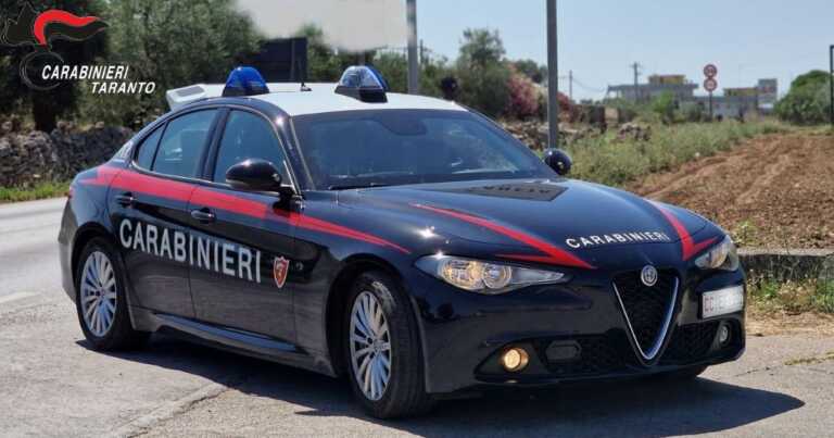 Chiede soldi all’anziana madre, l’aggredisce e la fa cadere: arrestato un 54enne a Castellaneta