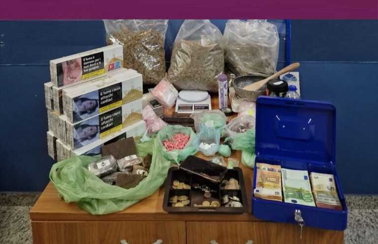 L’autorimessa trasformata in un market della droga: arrestato un 31enne a Barletta