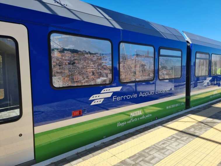 Trasporti, FAL investe sul green: in arrivo sette treni a batteria per la tratta Altamura-Matera
