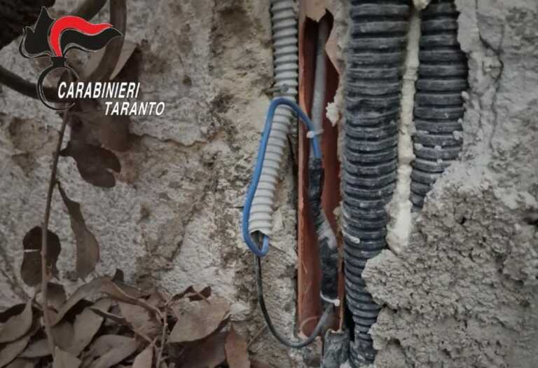 Fragagnano, per l’azienda agricola rubavano corrente dalla rete pubblica: denunciata una coppia