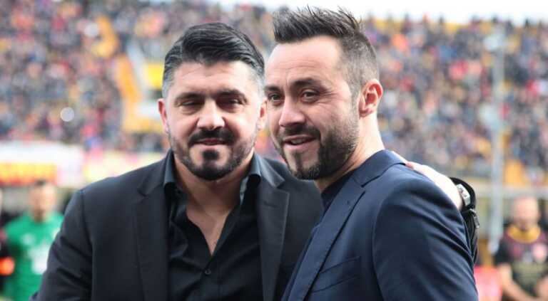 Europa League, De Zerbi batte Gattuso: «Ho chiuso il cerchio. Questa vittoria è per il Foggia»