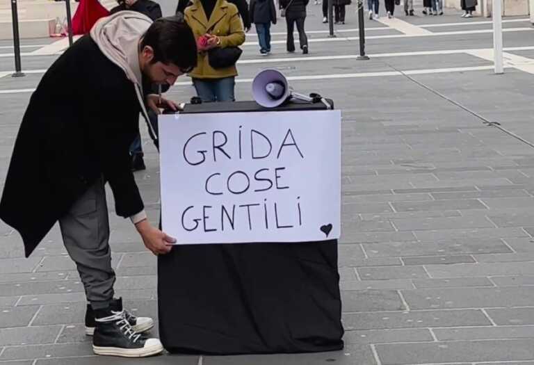 Bari, in via Sparano una “stazione di rifornimento di gentilezza”. L’idea piace anche a Luciana Littizzetto – VIDEO