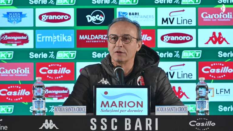 Il Bari ospita il Südtirol, Marino: «Ci vorrà cattiveria». Convocato Menez
