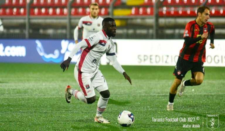 Una doppietta di Kanoute lancia il Taranto a Potenza: al “Viviani” finisce 1-2