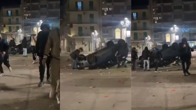 Molfetta, individuati i vandali che hanno danneggiano un’auto con i petardi – VIDEO