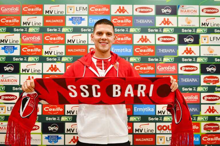 Bari, è arrivato Lulic: la rivoluzione d’inverno parte da centrocampo
