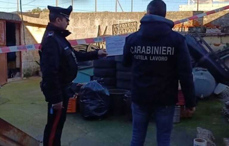 Un’autofficina allestita nel garage abusivo: nei guai un 31enne a Carovigno. Sequestrata la struttura