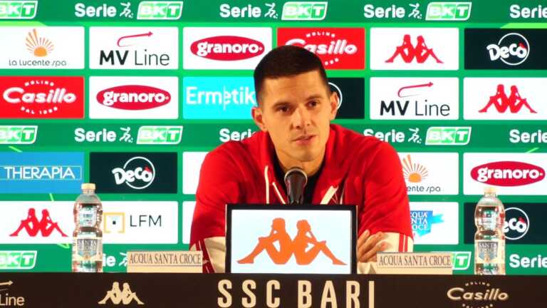Bari, Lulic si presenta: «A centrocampo posso fare tutto. Pronto per la Ternana, vogliamo i 3 punti» – VIDEO