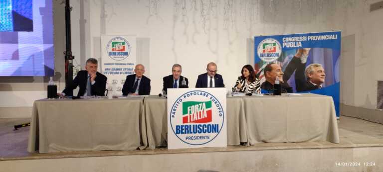 Forza Italia, il viceministro Sisto alla guida del partito a Bari. Giuseppe Gallo nuovo coordinatore provinciale