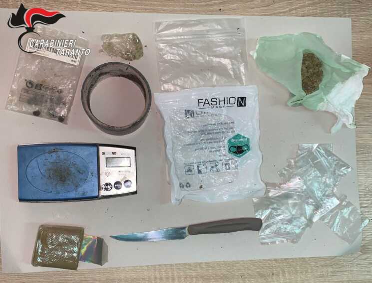 A Ginosa il primo arresto del 2024 nel Tarantino