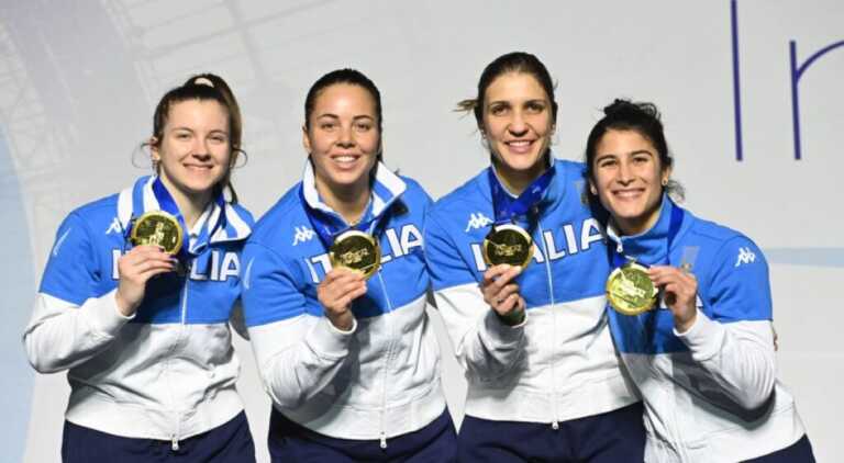 Scherma, la lucana Francesca Palumbo trionfa a Parigi con la squadra femminile di fioretto