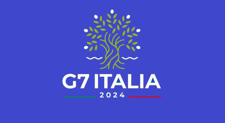 Un ulivo logo del G7 italiano, «ruolo chiave per sfide globali». Il summit in Puglia a giugno