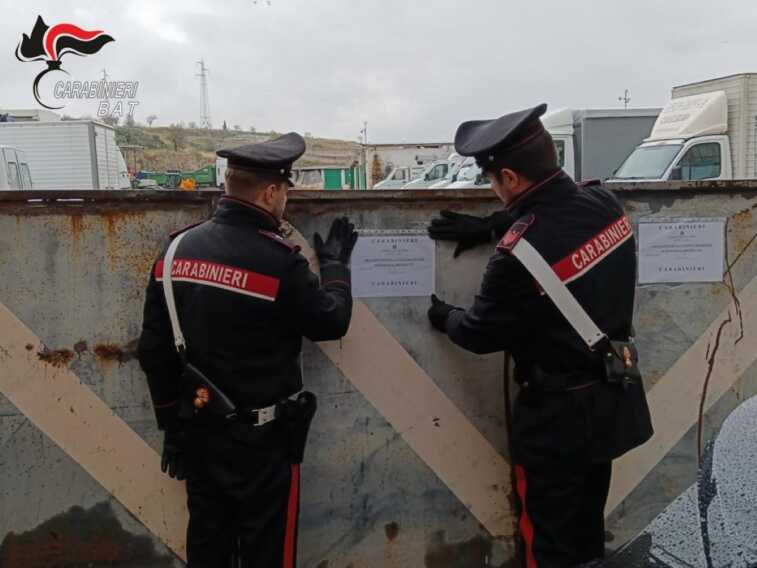 Sequestrati 4 autoparchi a Canosa di Puglia: sigilli a una superficie di 110mila metri quadrati – VIDEO