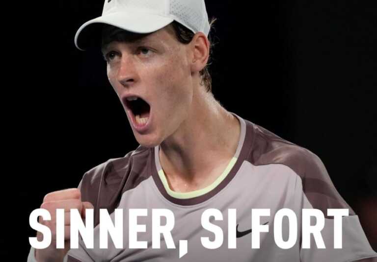 «Sinner, si fort»: il quotidiano francese L’Équipe celebra il tennista italiano e scatena l’ironia dei pugliesi